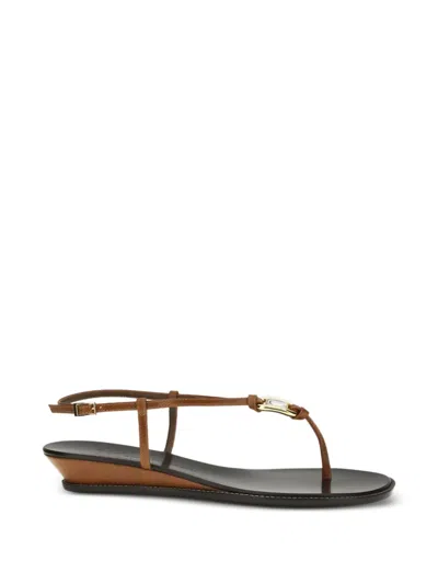 Giuseppe Zanotti Amhelia Crystal Detail Sandals In Brown