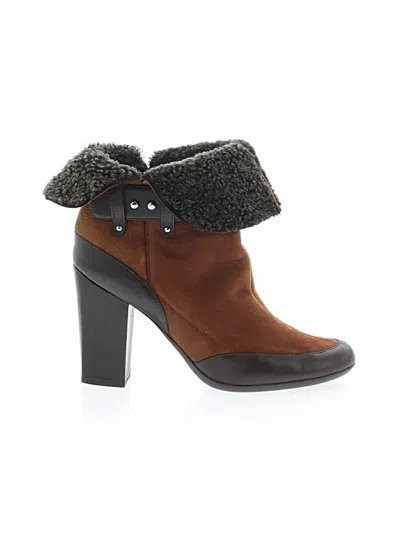 Pre-owned Giuseppe Zanotti Ankle Boots In Brown
