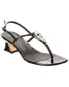 Giuseppe Zanotti Anthonia 45 Vinyl Sandal In Black