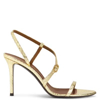 Giuseppe Zanotti Audrinette 90 In Gold