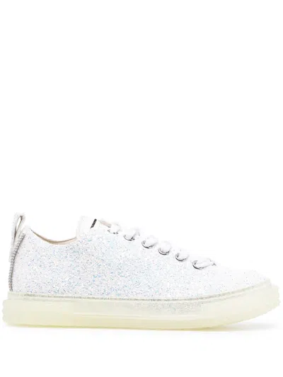 Giuseppe Zanotti Babbler Low-top Sneakers In White