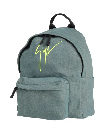 Giuseppe Zanotti Backpacks In Blue