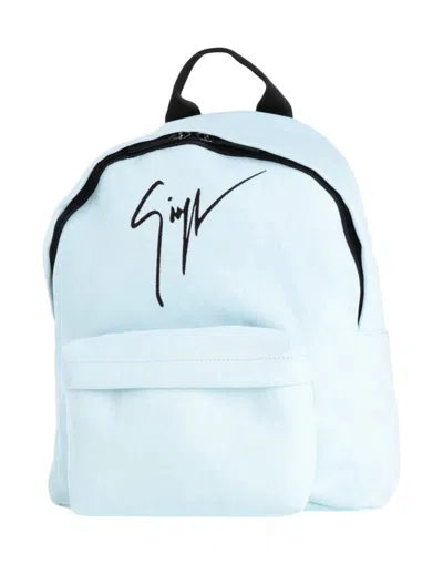 Giuseppe Zanotti Backpacks In Sky Blue