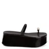 Giuseppe Zanotti Black Barnak Platform Sandals In Black