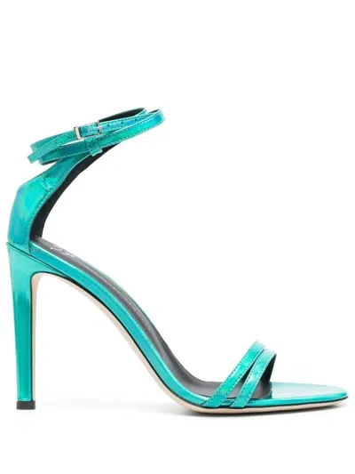 Giuseppe Zanotti Basic 105mm Sandals In Blue