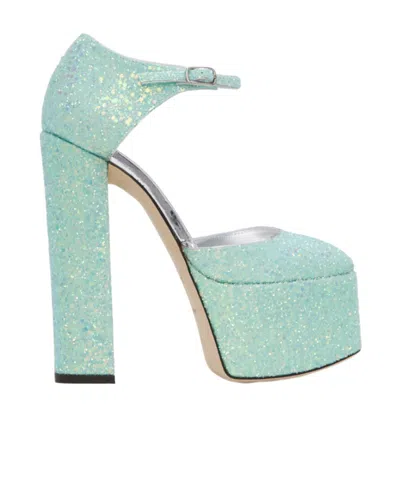 Giuseppe Zanotti Bebe High Heels With Thick Soles In White