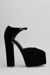 Giuseppe Zanotti 160mm Block-heel Suede Pumps In Black
