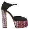 Giuseppe Zanotti Bebe Strass Embellished Pumps In Black