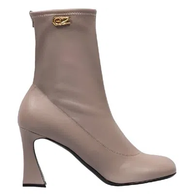 Giuseppe Zanotti Beige Alethaa Ankle Boots In Sand