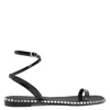 Giuseppe Zanotti Bellatriks Flat Sandals In Black