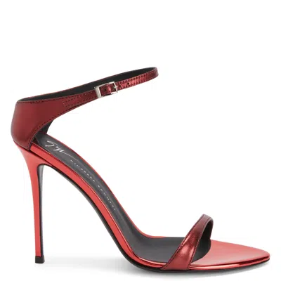 Giuseppe Zanotti Beverlee 105mm Stiletto Sandals In Bordeaux