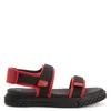 Giuseppe Zanotti Frankie Double-strap Sandals In Red
