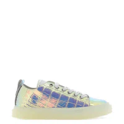 Pre-owned Giuseppe Zanotti Blabber Jellyfish Ladies Multicolor Sneaker Sneakers