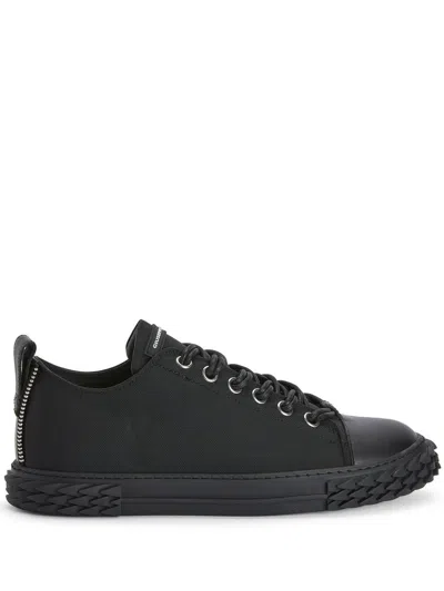 Giuseppe Zanotti Blabber Low-top Sneakers In Black