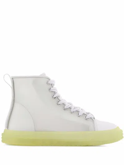 Giuseppe Zanotti Blabber High-top Sneakers In White