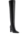 Giuseppe Zanotti Janiee Leather Heel Boots In Black