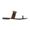 Giuseppe Zanotti Blahir Flat In Brown