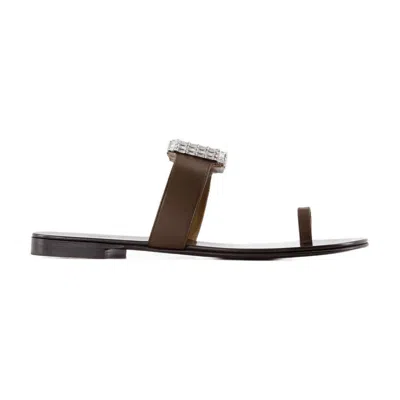 GIUSEPPE ZANOTTI GIUSEPPE ZANOTTI BLAHIR FLAT SANDALS