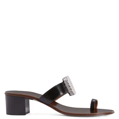 Giuseppe Zanotti Blahir Mule 40 In Black