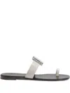 Giuseppe Zanotti Blahir Sandals In Grau
