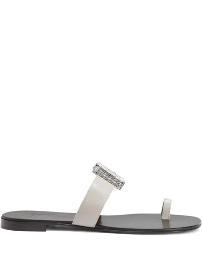 Giuseppe Zanotti Blahir Sandals In Grey