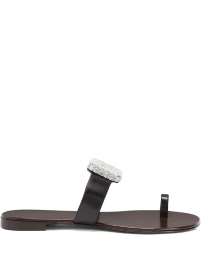 Giuseppe Zanotti Blahir Sandals In Schwarz