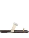 Giuseppe Zanotti Blahir Sandals In Weiss