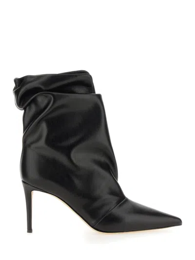 Giuseppe Zanotti Yunah Leather Boots In Black