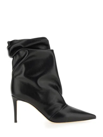 Giuseppe Zanotti Yunah Leather Boots In Black