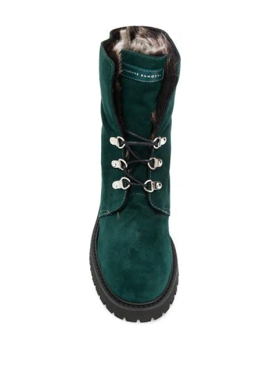 Giuseppe Zanotti Booties Look In Green