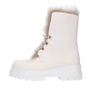 Giuseppe Zanotti Boots In Bianco Chiari E Naturali