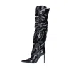 Giuseppe Zanotti Boots Black In Nero Neri E Grigi