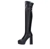 Giuseppe Zanotti Boots Black In Nero Neri E Grigi