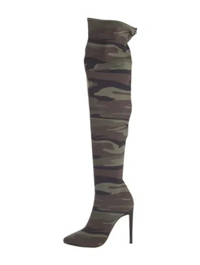 Pre-owned Giuseppe Zanotti Boots In Green
