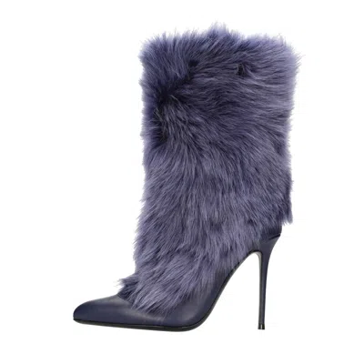 Giuseppe Zanotti Boots Purple In Viola Scuri