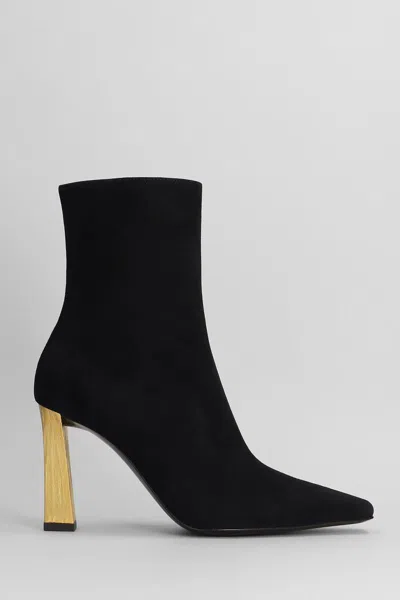 Giuseppe Zanotti Brenda 90 Tr High Heels Ankle Boots In Black