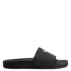 Giuseppe Zanotti Brett Signature-print Slides In Black