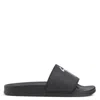 Giuseppe Zanotti Brett Signature-print Slides In Black