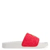 Giuseppe Zanotti Brett Glitter Slides In Multi