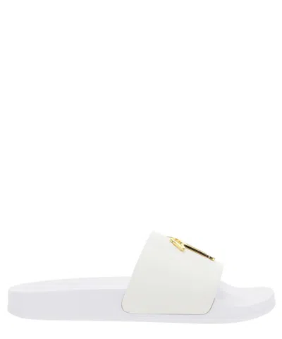 Giuseppe Zanotti Brett Slides In White