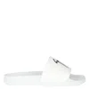 Giuseppe Zanotti Brett Logo-print Slides In White