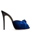 Giuseppe Zanotti Bridget 120mm Knot-detail Sandals In Blue