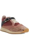 Giuseppe Zanotti Buckle-fastening Low-top Sneakers In Multi