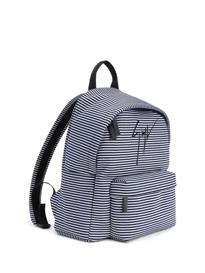 Giuseppe Zanotti Bud Backpack In Navy