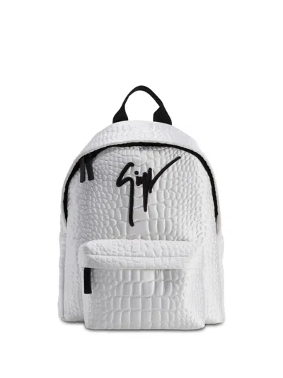 Giuseppe Zanotti Bud Backpack In White