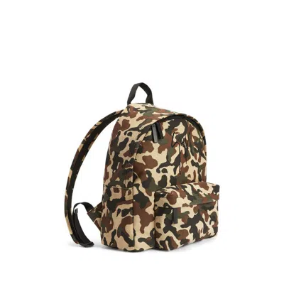 Giuseppe Zanotti Bud Camouflage Logo Backpack Multiple Colors Bags > Backpacks