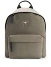Giuseppe Zanotti Bud Logo-plaque Backpack In 褐色