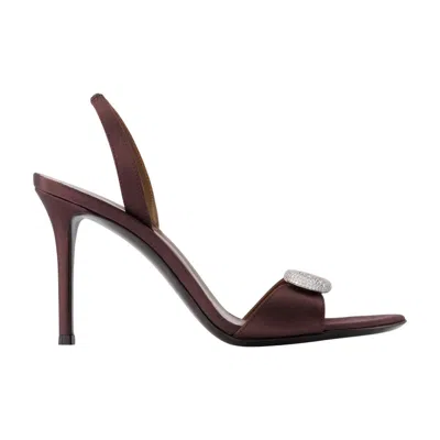 Giuseppe Zanotti Pumps  Silk Burgundy In Brown