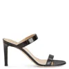 Giuseppe Zanotti Calista Slip-on Heeled Sandals In Black