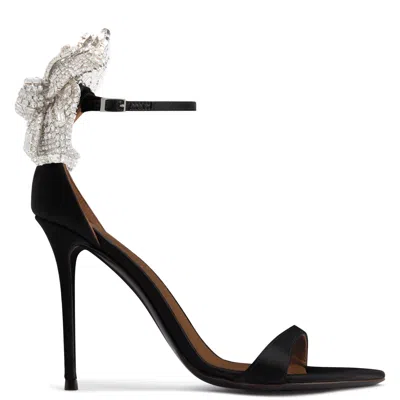 Giuseppe Zanotti 105mm Clandestino Jewel-embellished Stiletto Heeled Sandals In Black